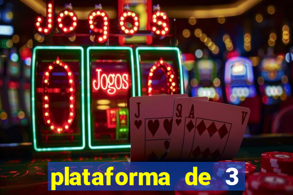 plataforma de 3 reais link